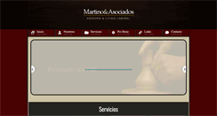 Desktop Screenshot of martinoyasociados.com